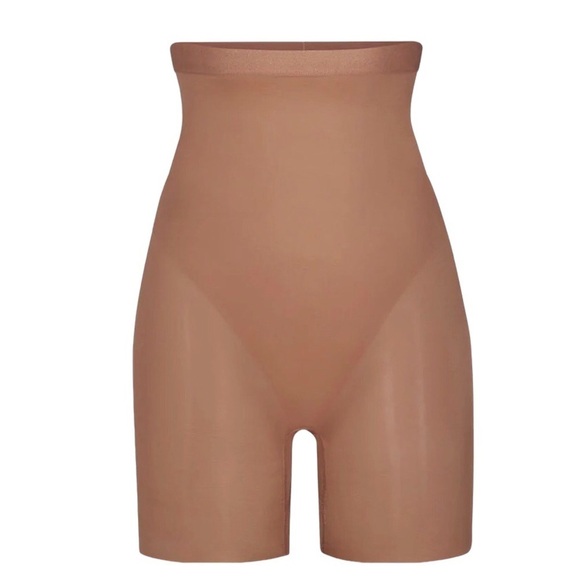 Skims Barely There Mid Thigh Short High Waist Sienna Size 3X Shapewear - Picture 1 of 5